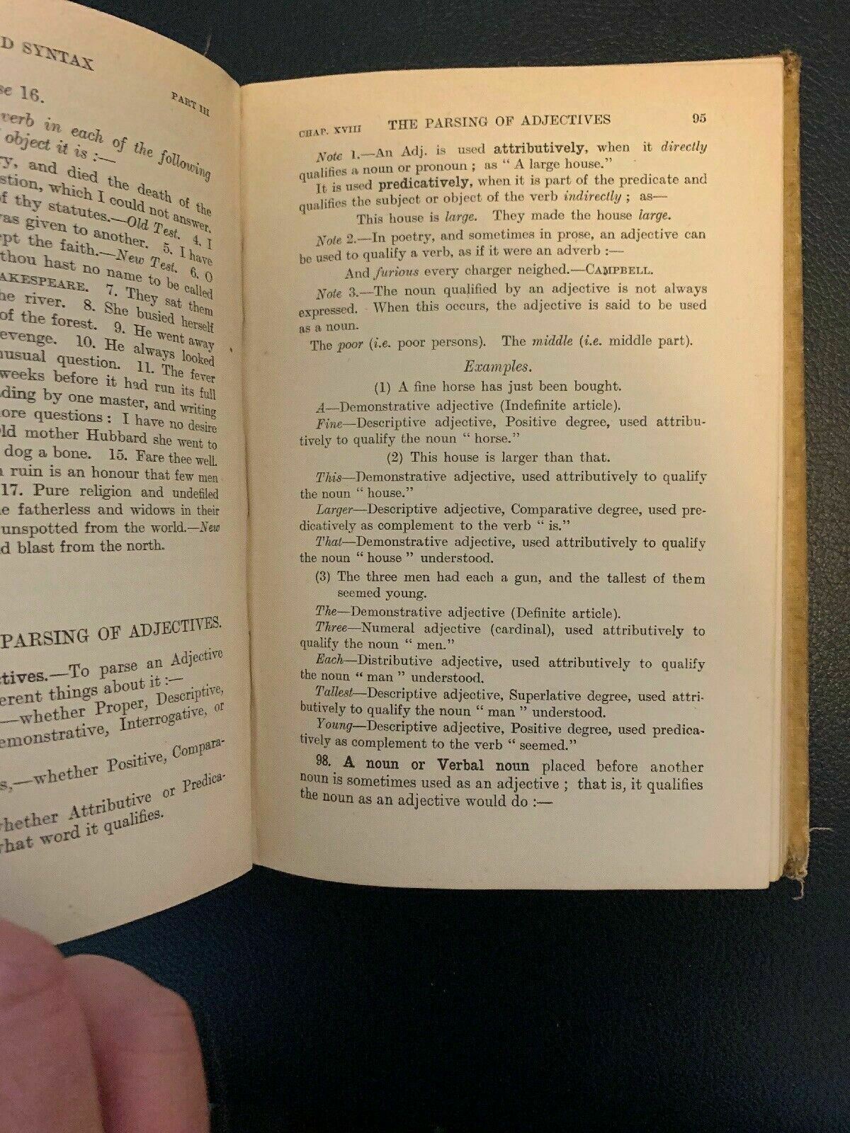 Outline Of English Grammar by J. C. Nesfield 1917