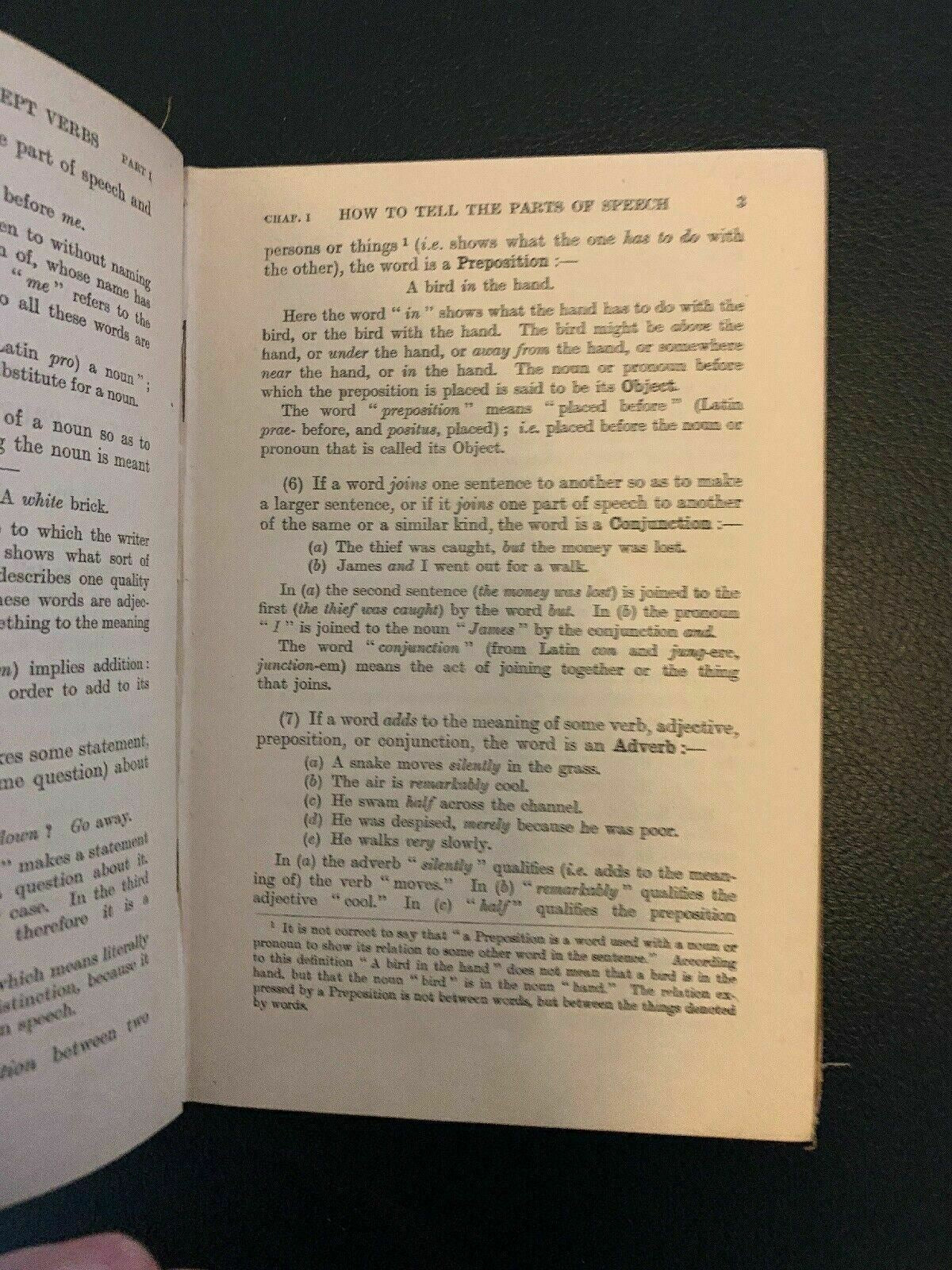 Outline Of English Grammar by J. C. Nesfield 1917