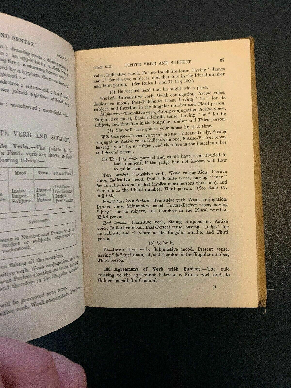 Outline Of English Grammar by J. C. Nesfield 1917