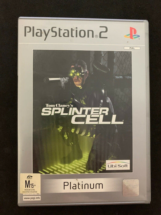 Tom Clancy's Splinter Cell - Sony PlayStation 2 PS2 Game