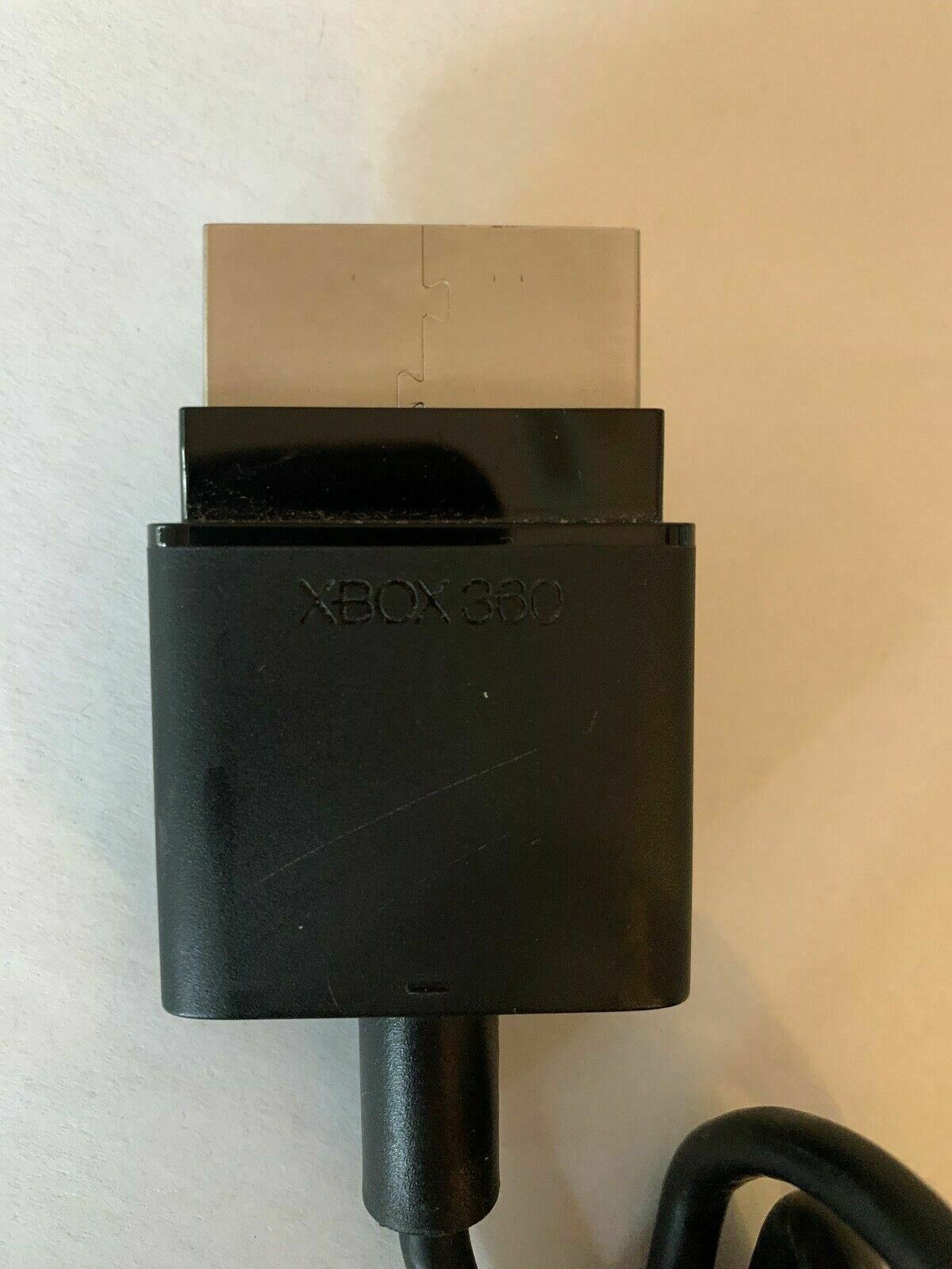 Genuine Authentic Microsoft Xbox 360 AV Composite Cable