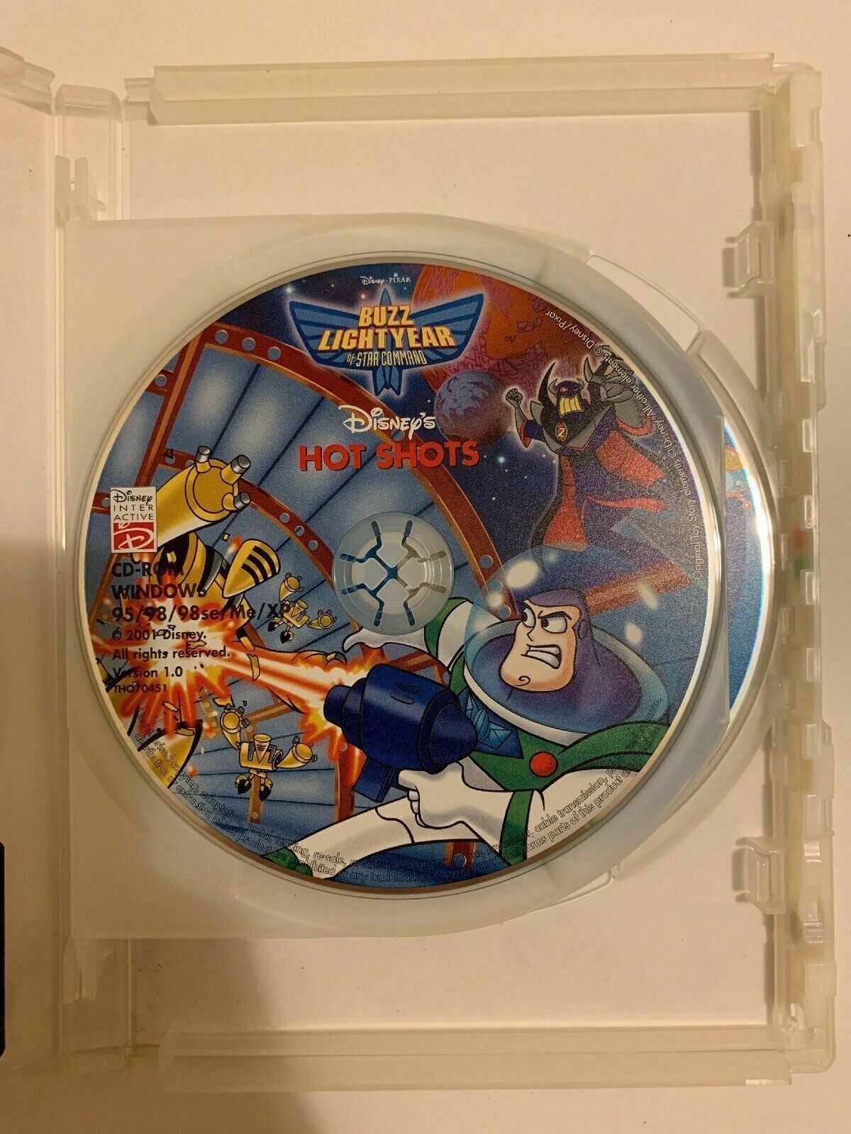 Disney Pixar Buzz LightYear Star Command + Toy Story 2 Print Studio PC Game