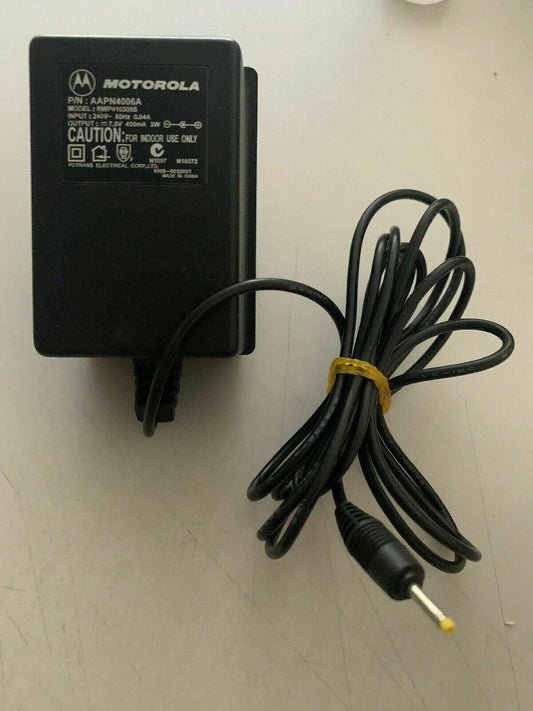 Motorola RWP410308S AC Adapter AAPN4006A 7.5V 400mA