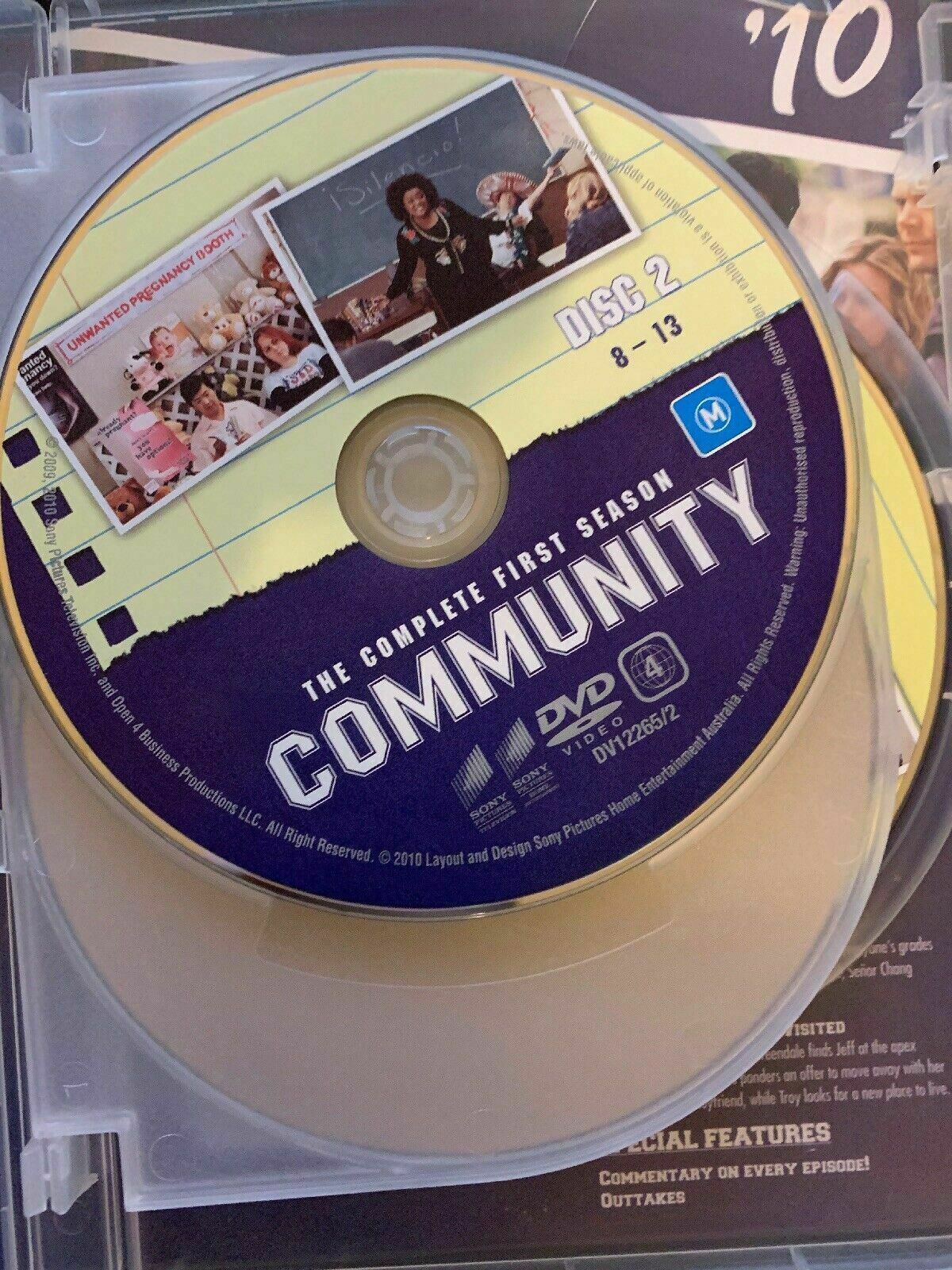 Community : Season 1 DVD Region 4