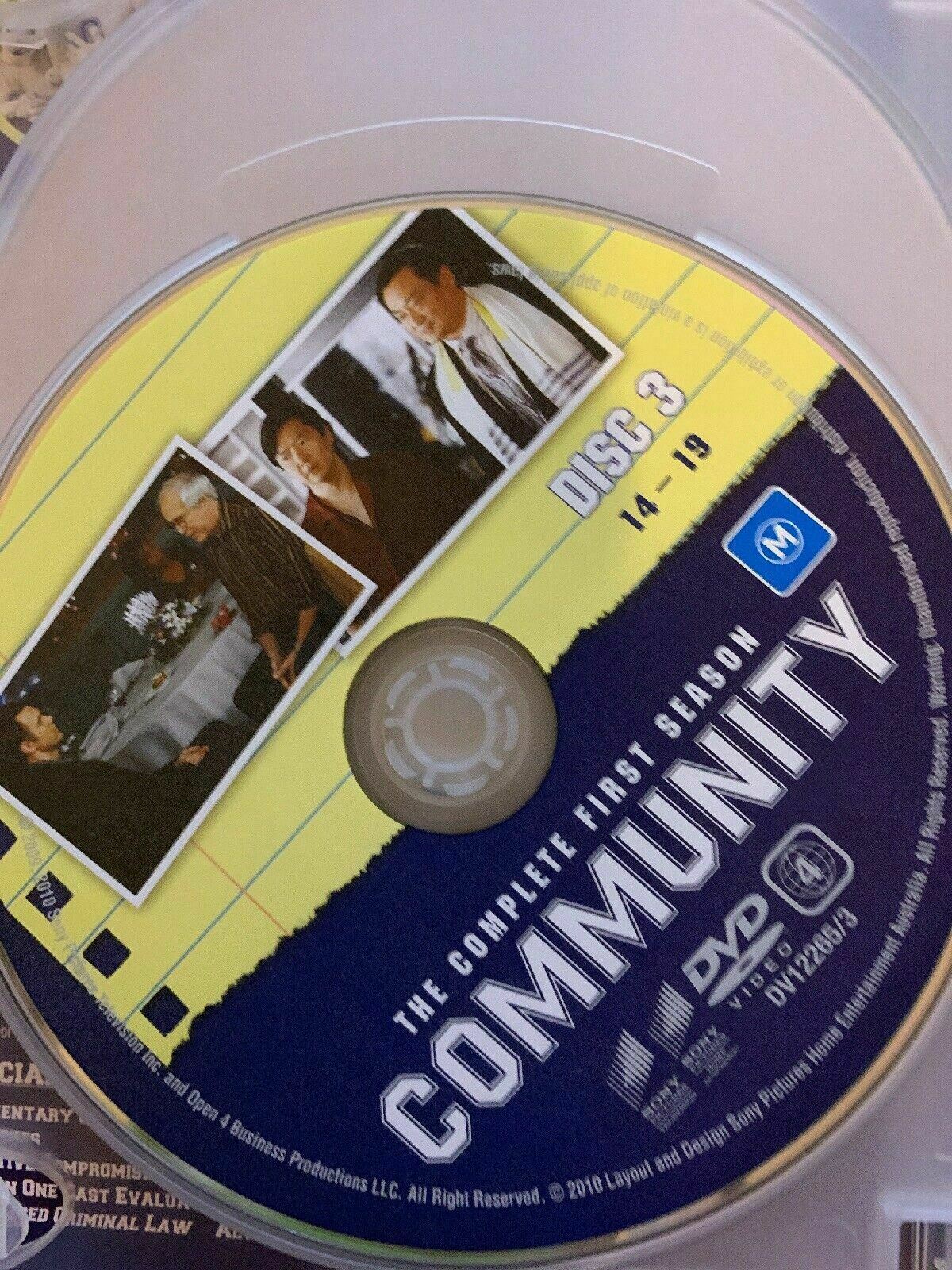 Community : Season 1 DVD Region 4