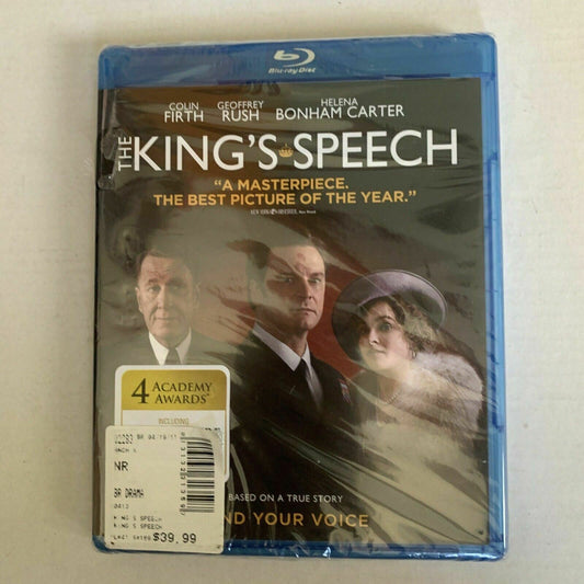 *New Sealed* The King's Speech (Bluray, 2010) Colin Firth. Region A