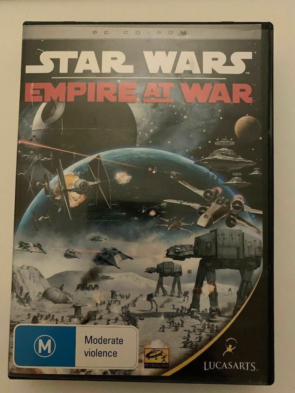 Star Wars Empire at War - Box + Disc + Manual - PC Real-time Strategy Game