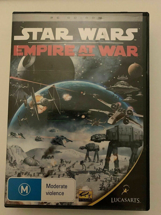 Star Wars Empire at War - Box + Disc + Manual - PC Real-time Strategy Game