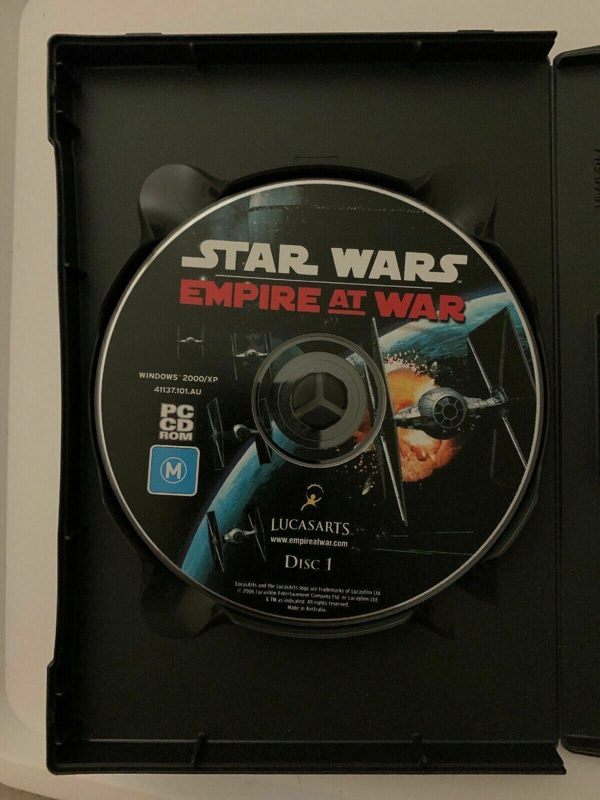 Star Wars Empire at War - Box + Disc + Manual - PC Real-time Strategy Game