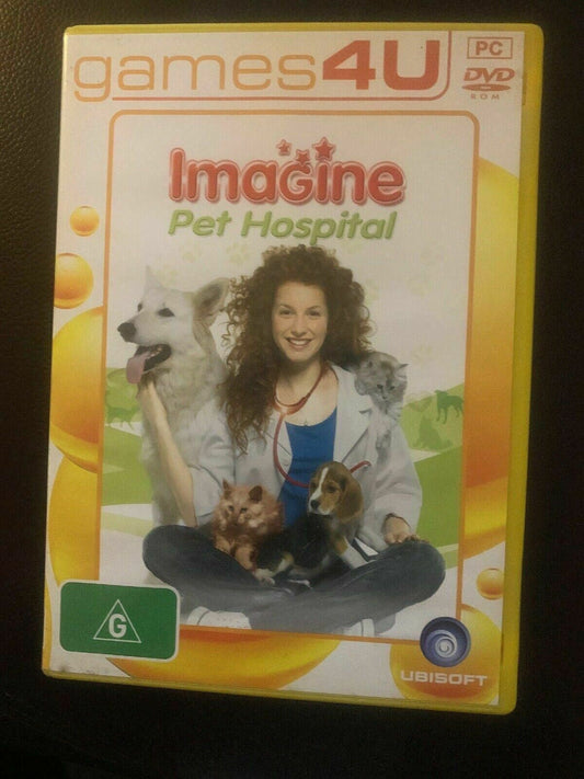 Imagine Pet Hospital PC DVD Windows Game Ubisoft *New*