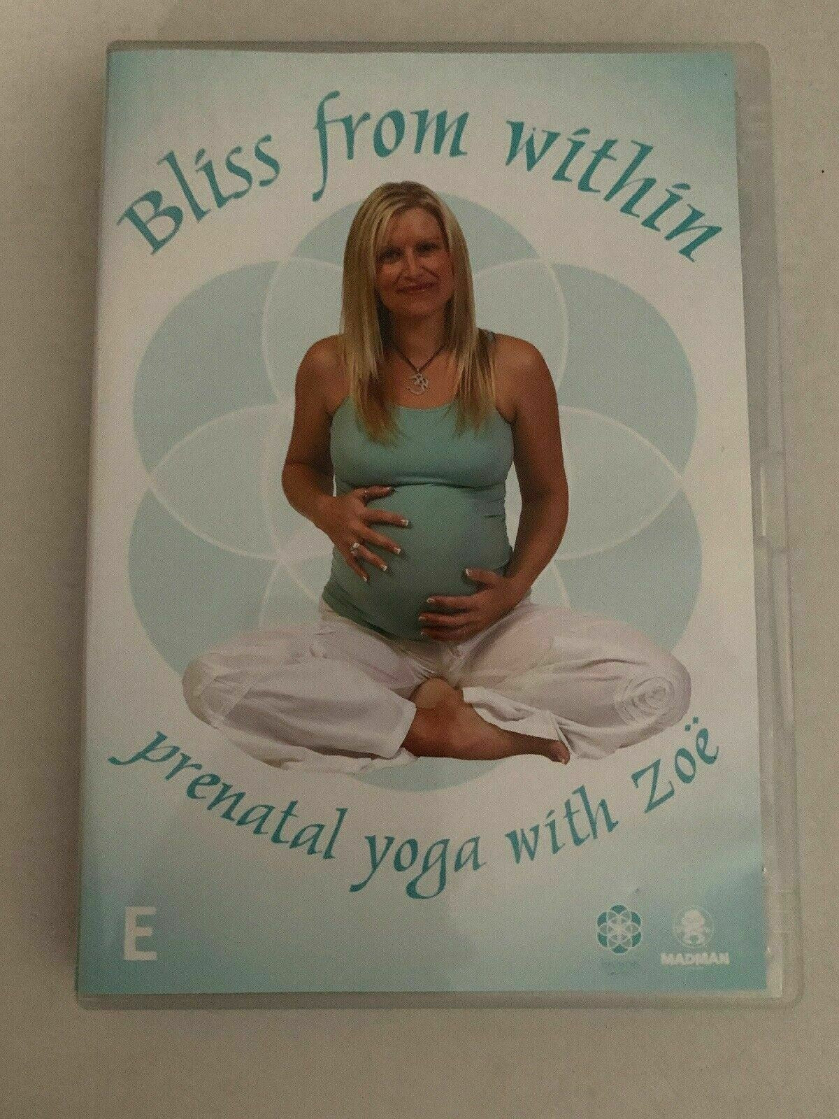 Bliss From Within: Prenatal Yoga With Zoe (DVD, 2008) Aussie Seller