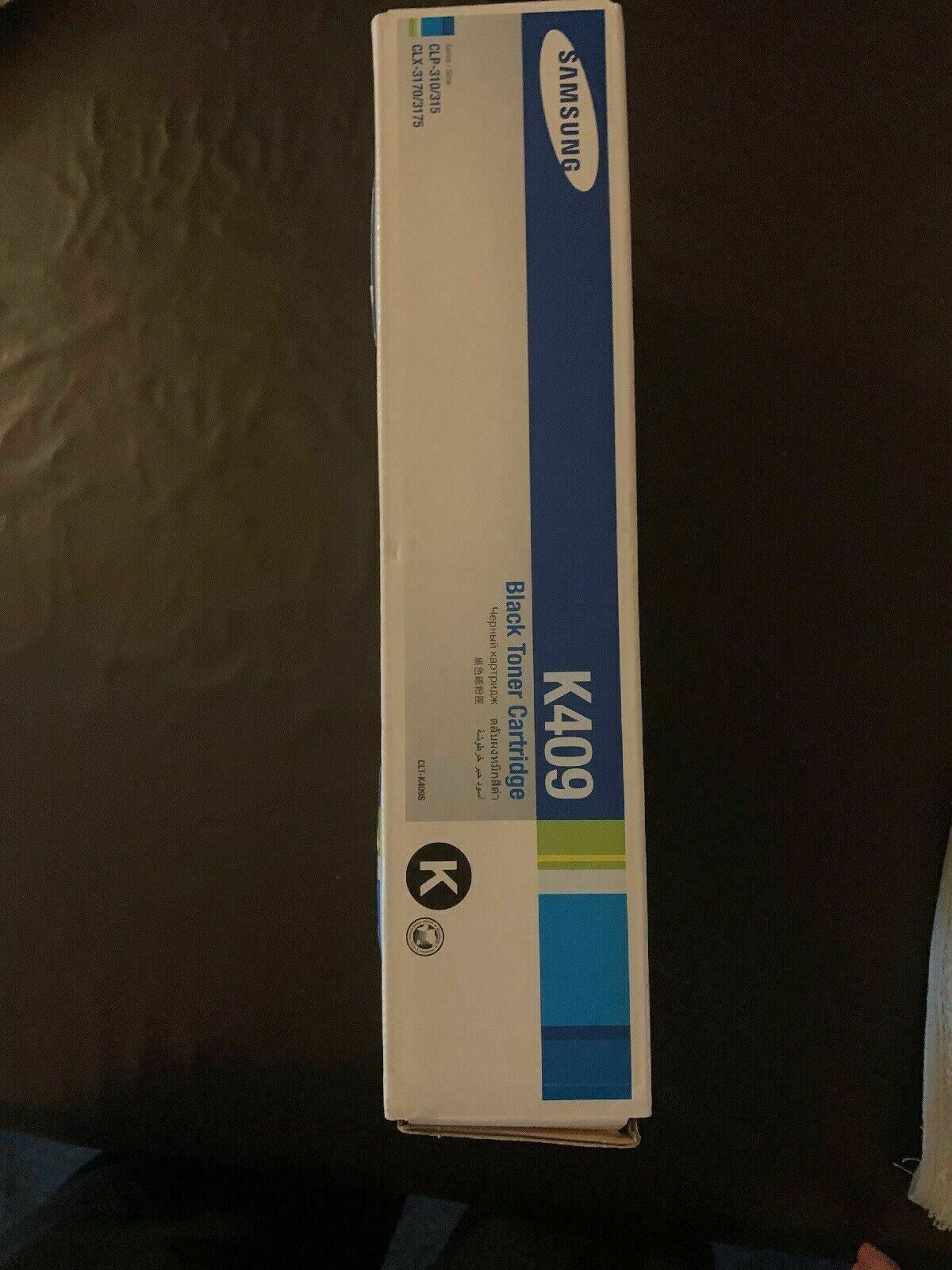 Genuine Samsung K409 Black Toner Cartridge CLT-K409S