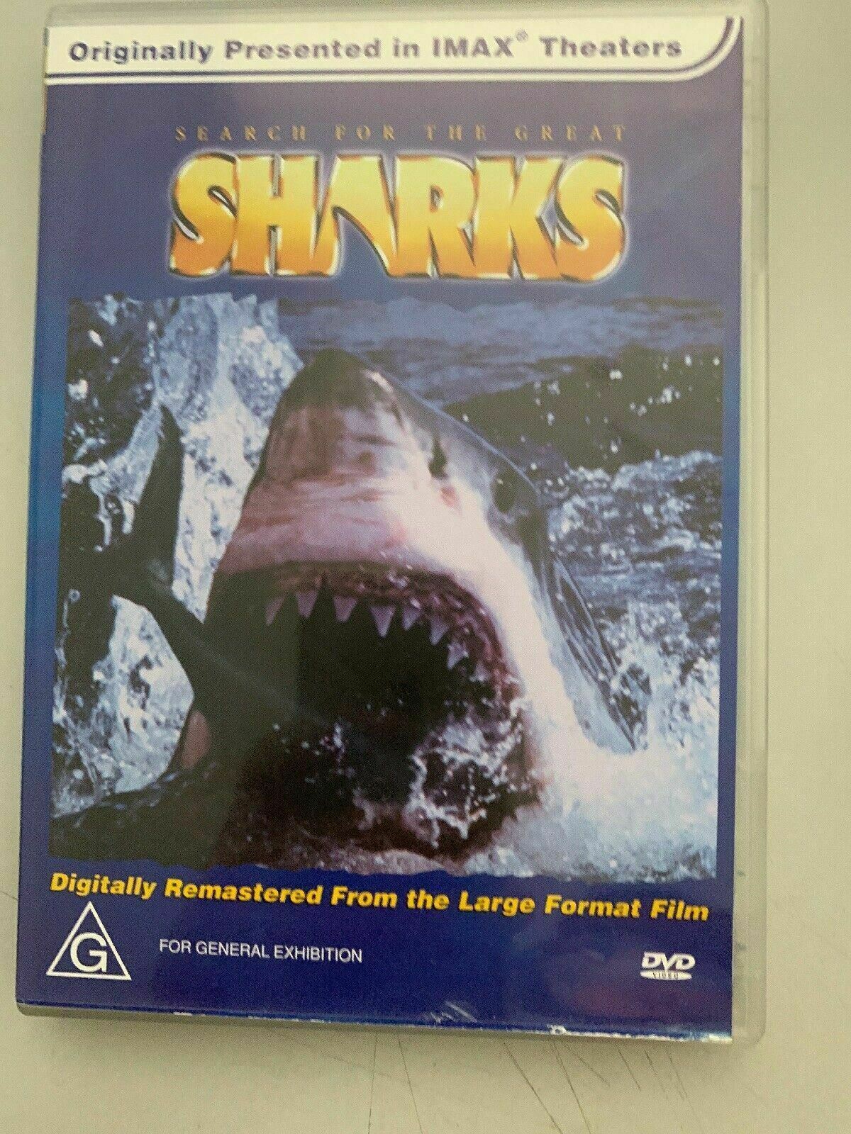 Imax - Search For The Great Sharks (DVD, 2002)