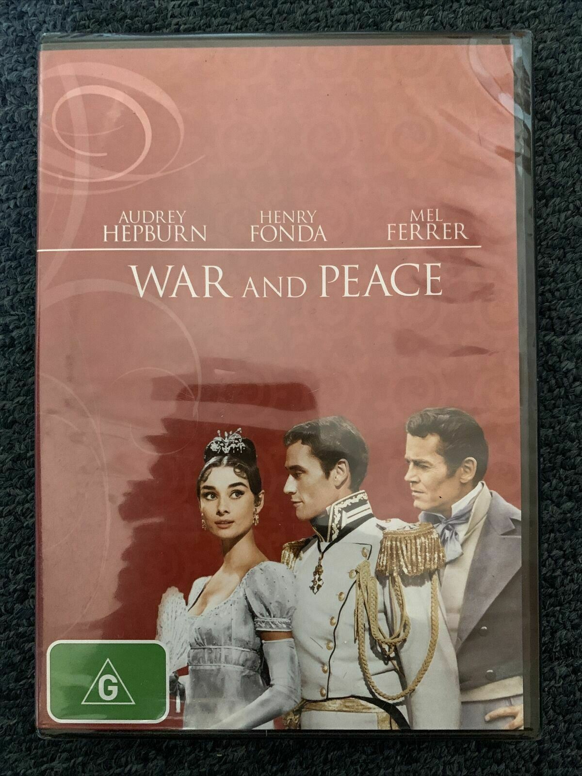 *New Sealed* War And Peace (DVD, 1956) Audrey Hepburn, Henry Fonda. Region 4