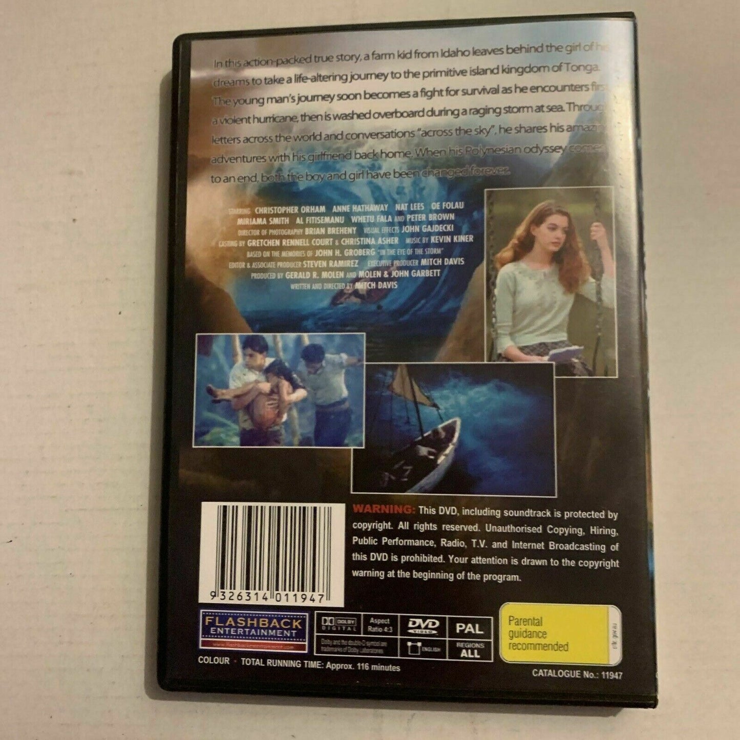 The Other Side Of Heaven (DVD, 2001) Anne Hathaway, Christopher Gorham.