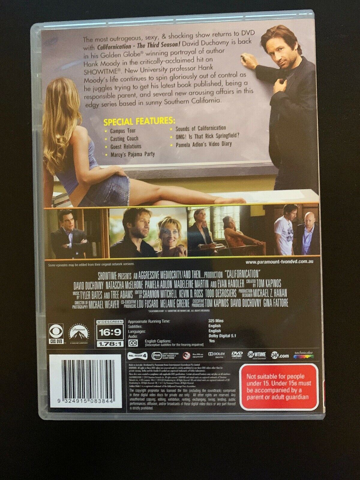 Californication : Season 3 DVD Region 4