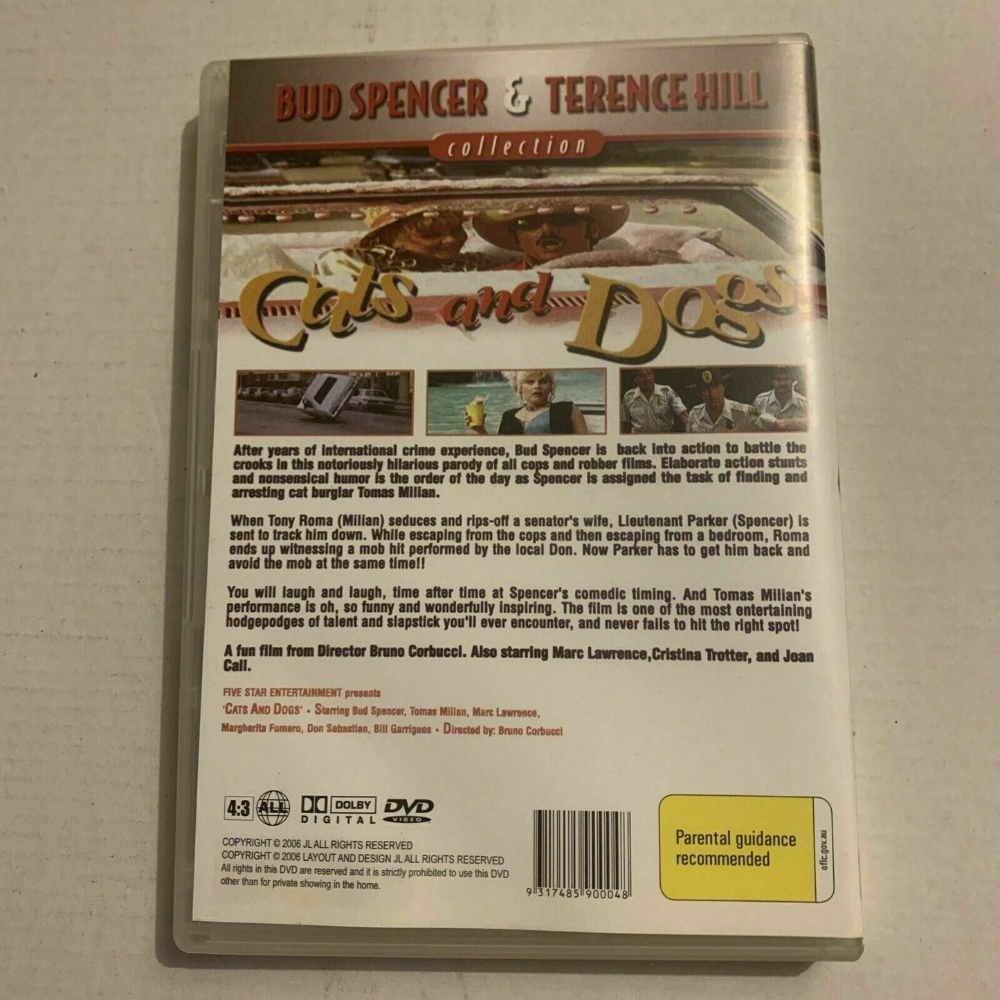 Cats and Dogs - Bud Spencer & Terence Hill Collection (DVD, 1983)