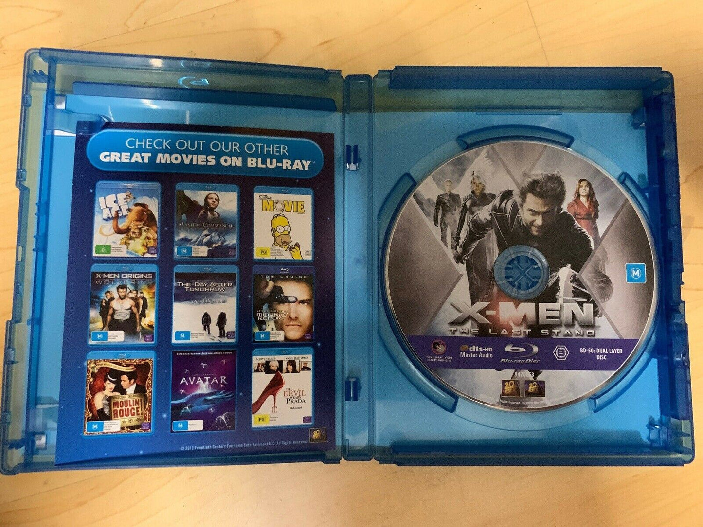 X-MEN The Last Stand Blu-ray Region B