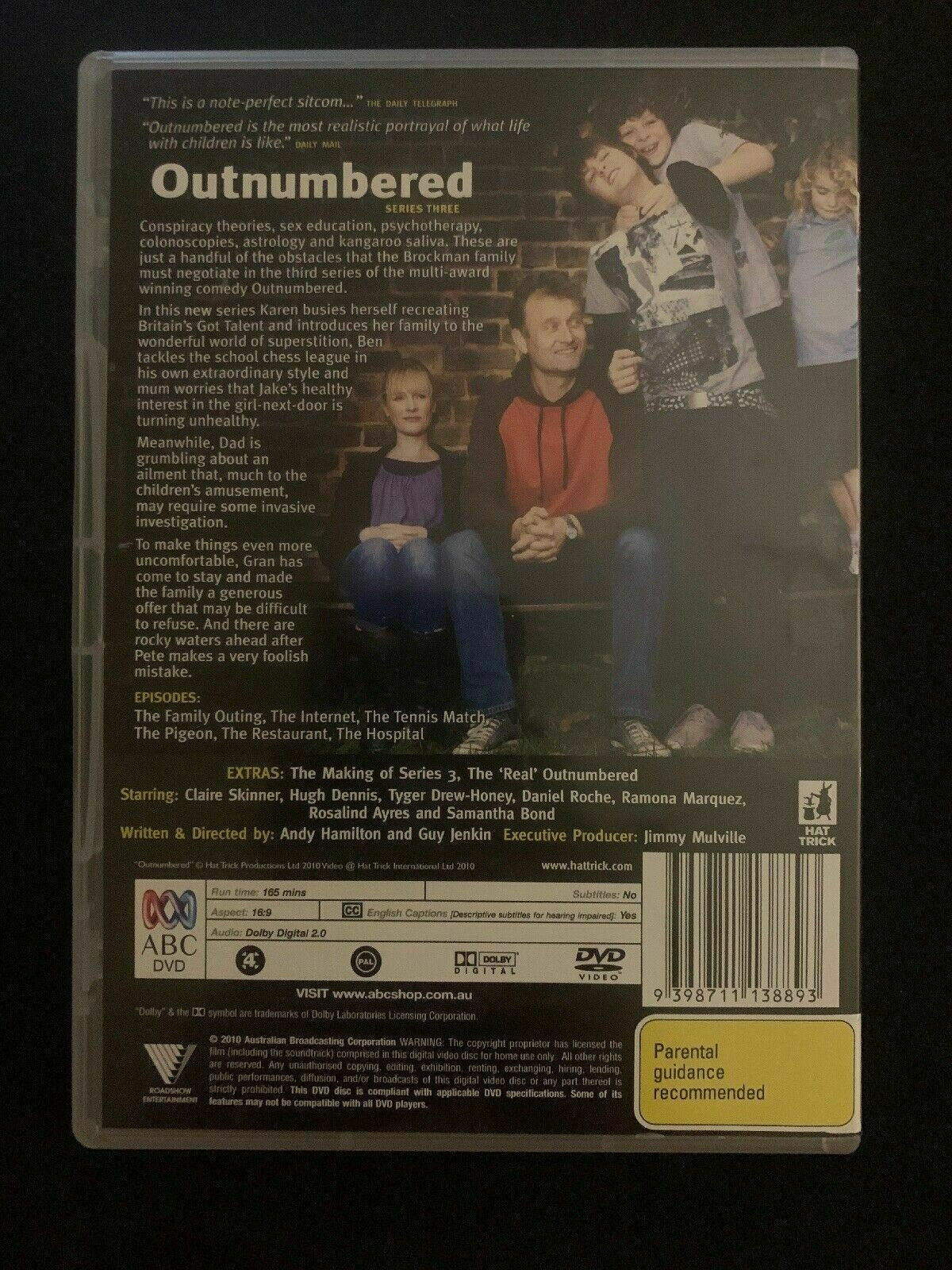 Outnumbered : Series 3 (DVD) Region 4