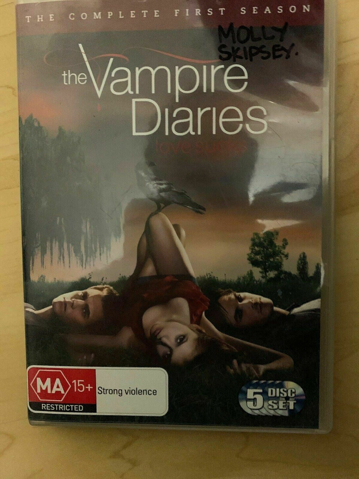 Vampire Diaries : Season 1 (DVD, 2010, 5-Disc Set)