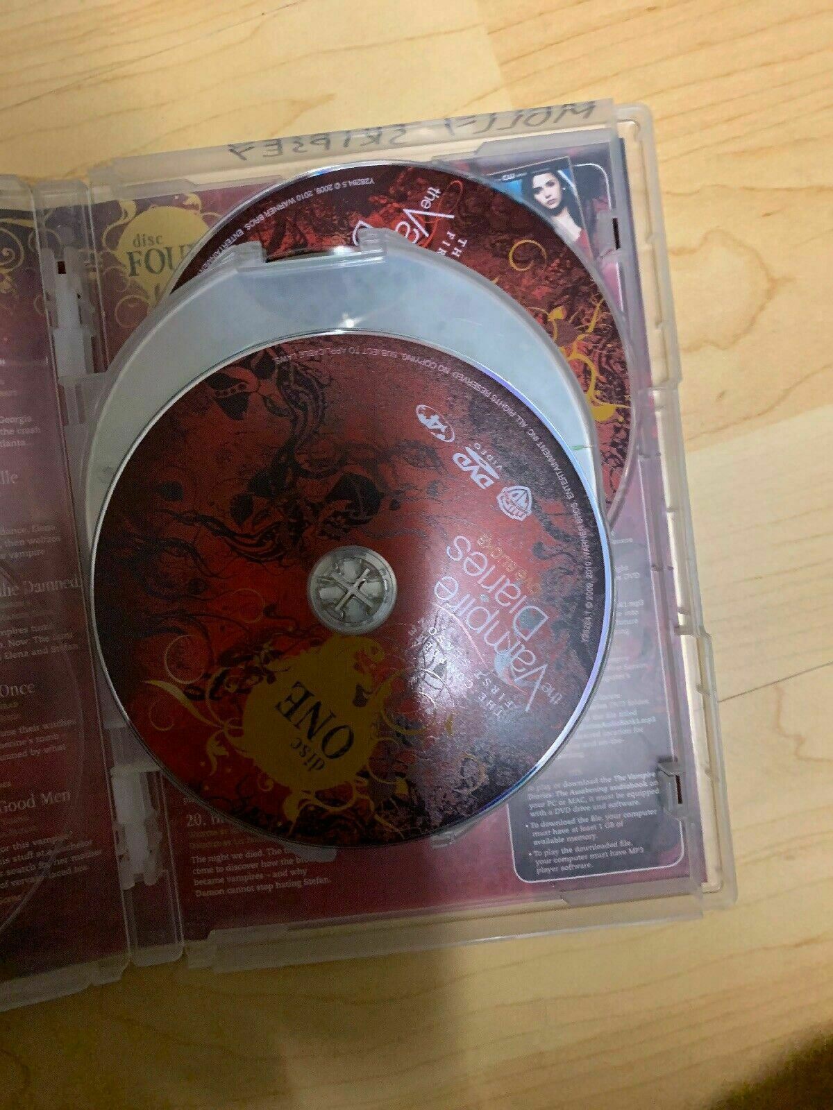 Vampire Diaries : Season 1 (DVD, 2010, 5-Disc Set)