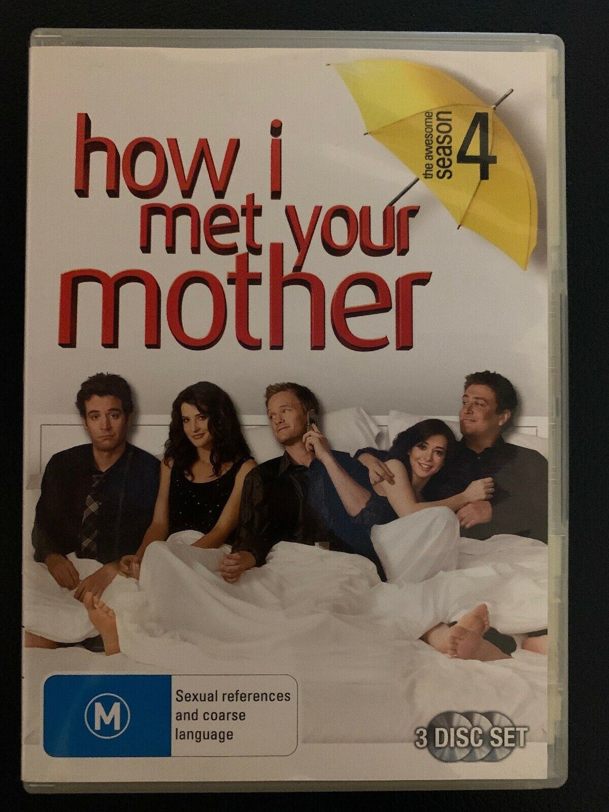 How I Met Your Mother : Season 4 (DVD, 2009, 3-Disc Set) Region 4