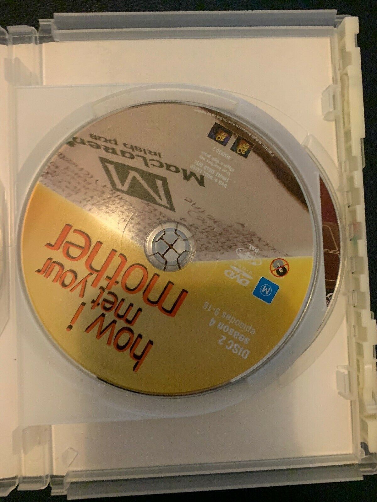 How I Met Your Mother : Season 4 (DVD, 2009, 3-Disc Set) Region 4