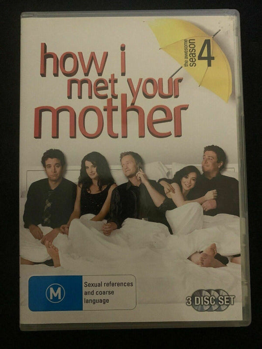 How I Met Your Mother : Season 4 (DVD, 2009, 3-Disc Set)  Region 4