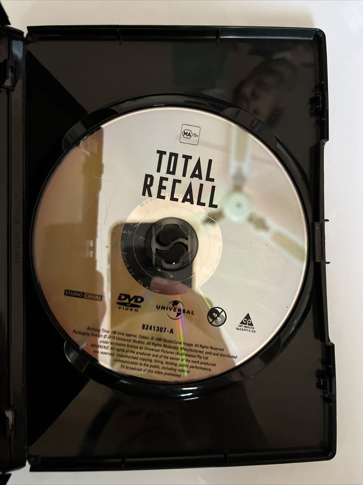 Total Recall (DVD, 1990) Arnold Schwarzenegger, Sharon Stone. Region 4