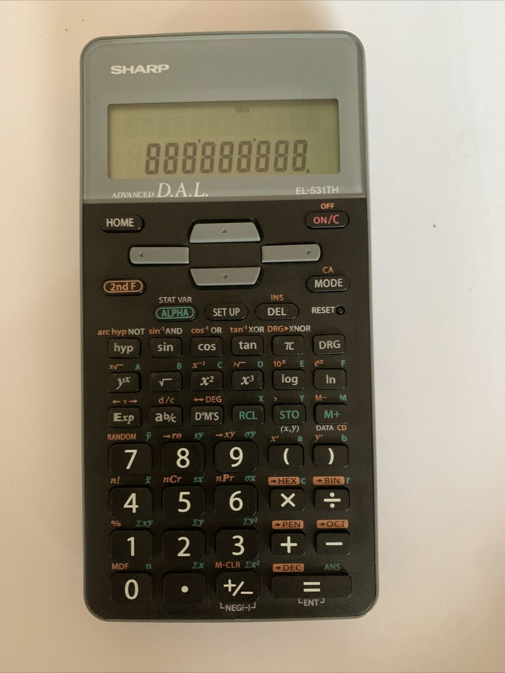 Sharp EL-531TH Scientific Calculator – Retro Unit