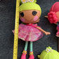 9x Lalaloopsy Doll Pix E Flutters Coral Twinkle Sunny Side Silly Hair Hot Dog