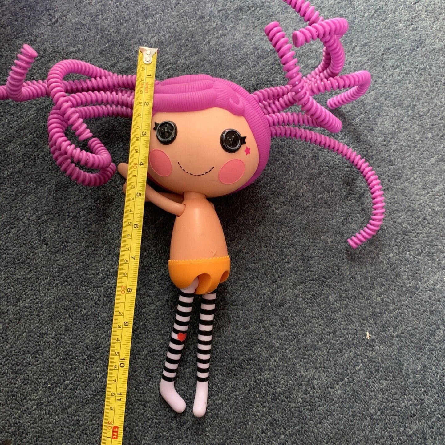 9x Lalaloopsy Doll Pix E Flutters Coral Twinkle Sunny Side Silly Hair Hot Dog