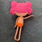 9x Lalaloopsy Doll Pix E Flutters Coral Twinkle Sunny Side Silly Hair Hot Dog