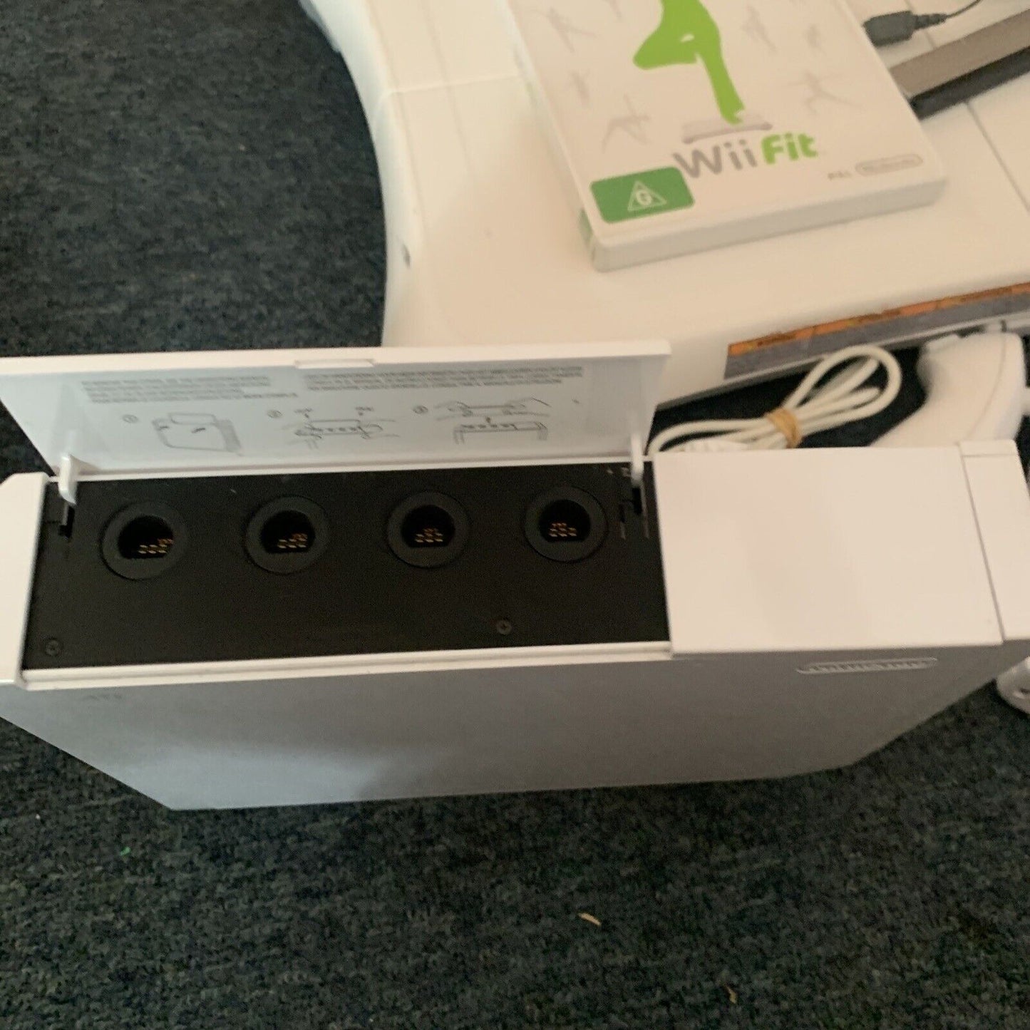 Nintendo Wii PAL Console + Wii Fit Bundle Games and  Accessories