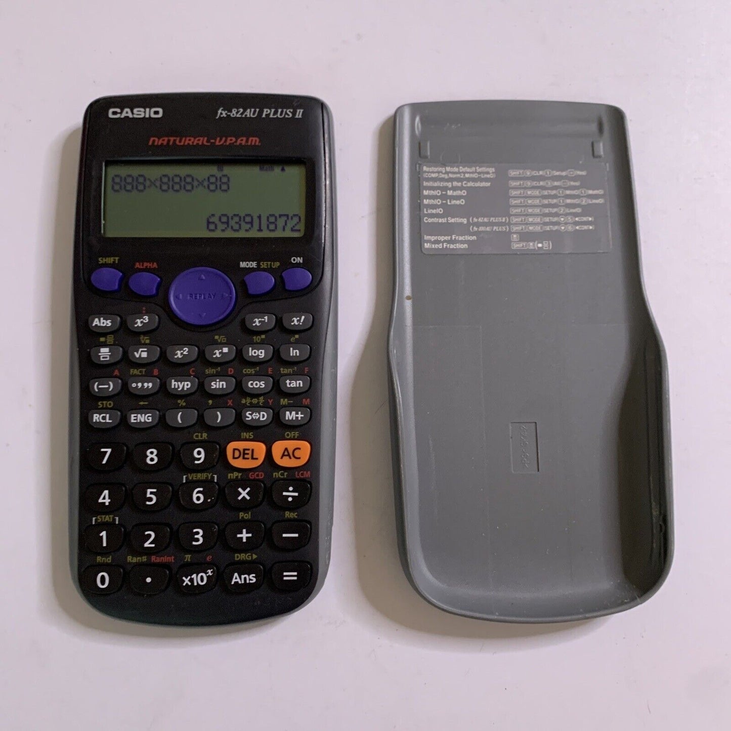 Casio    FX82AU PLUS II  Scientific Calculator