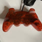 Hori Analog Sindou Pad 2 Sony PS2 Controller Transparent Red Strong Vibration
