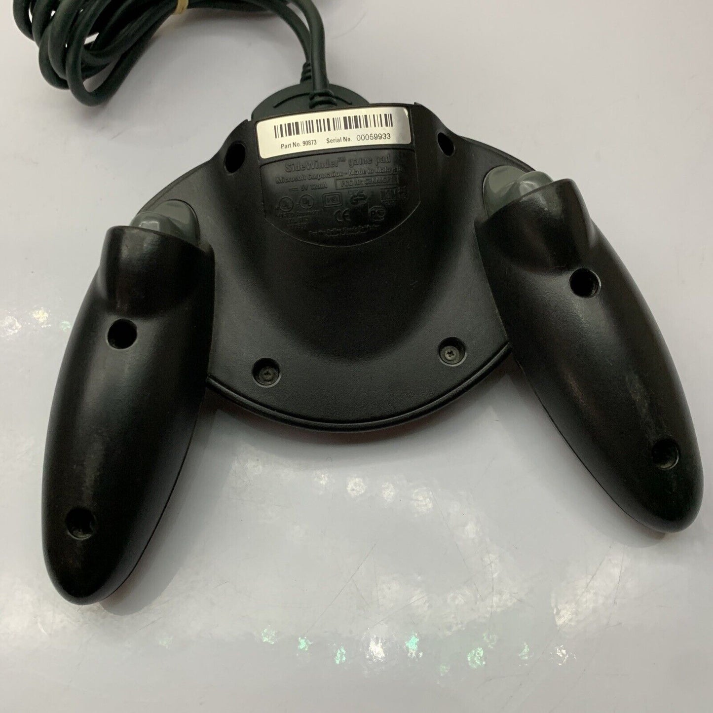 Microsoft Sidewinder Gamepad for PC Vintage Controller 90873 uses Gameport