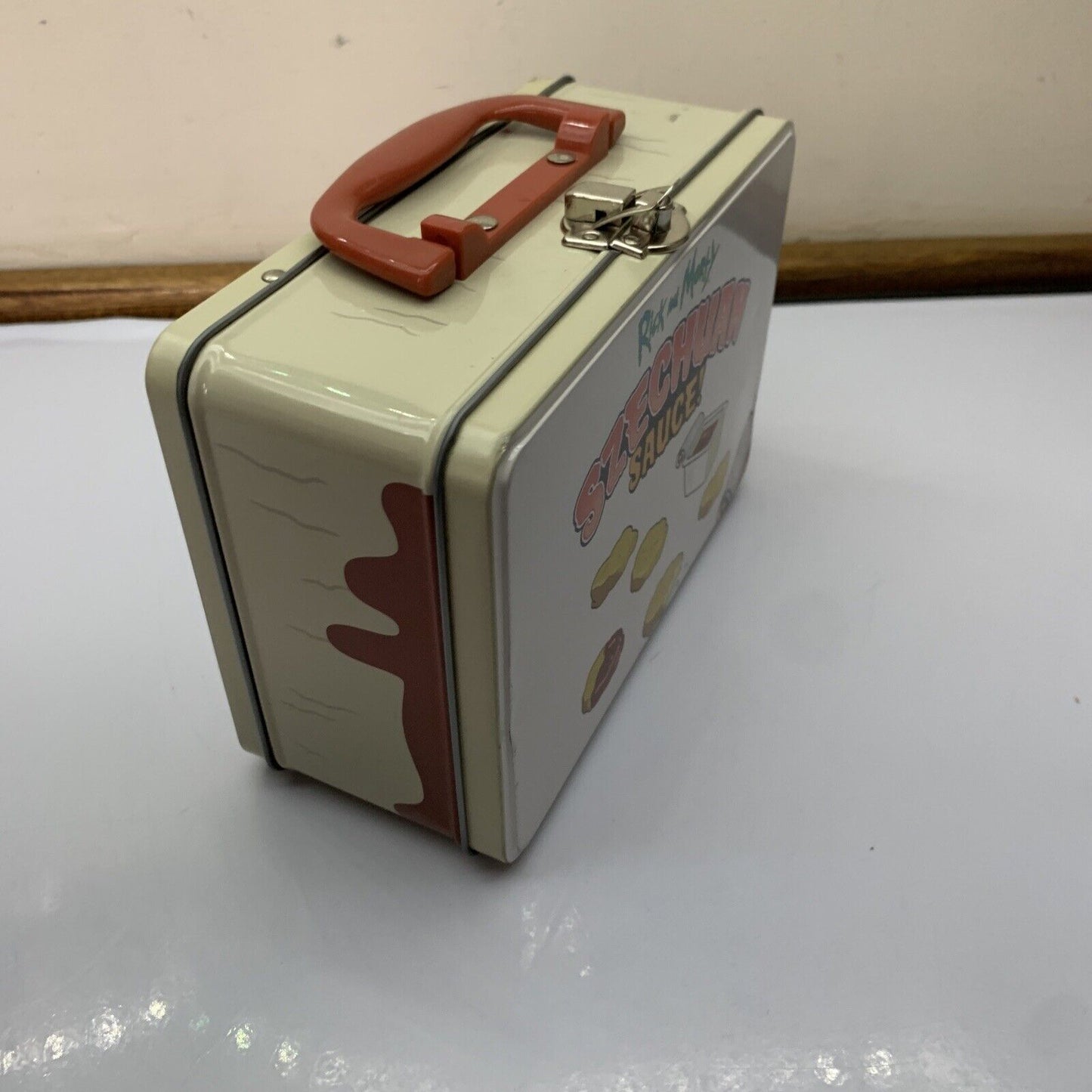 Rick and Morty Szechuan Sauce Collectable Tin Lunch Box 2018 Cartoon Network