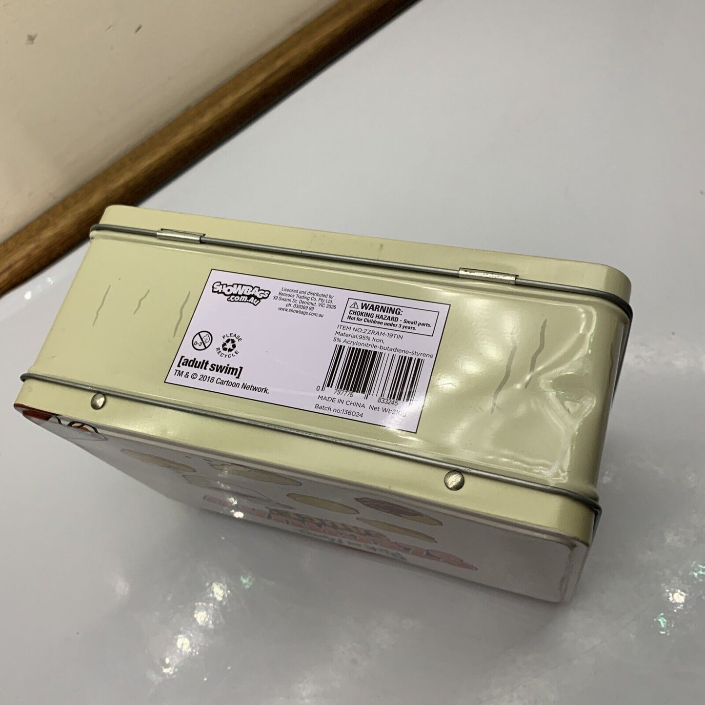 Rick and Morty Szechuan Sauce Collectable Tin Lunch Box 2018 Cartoon Network