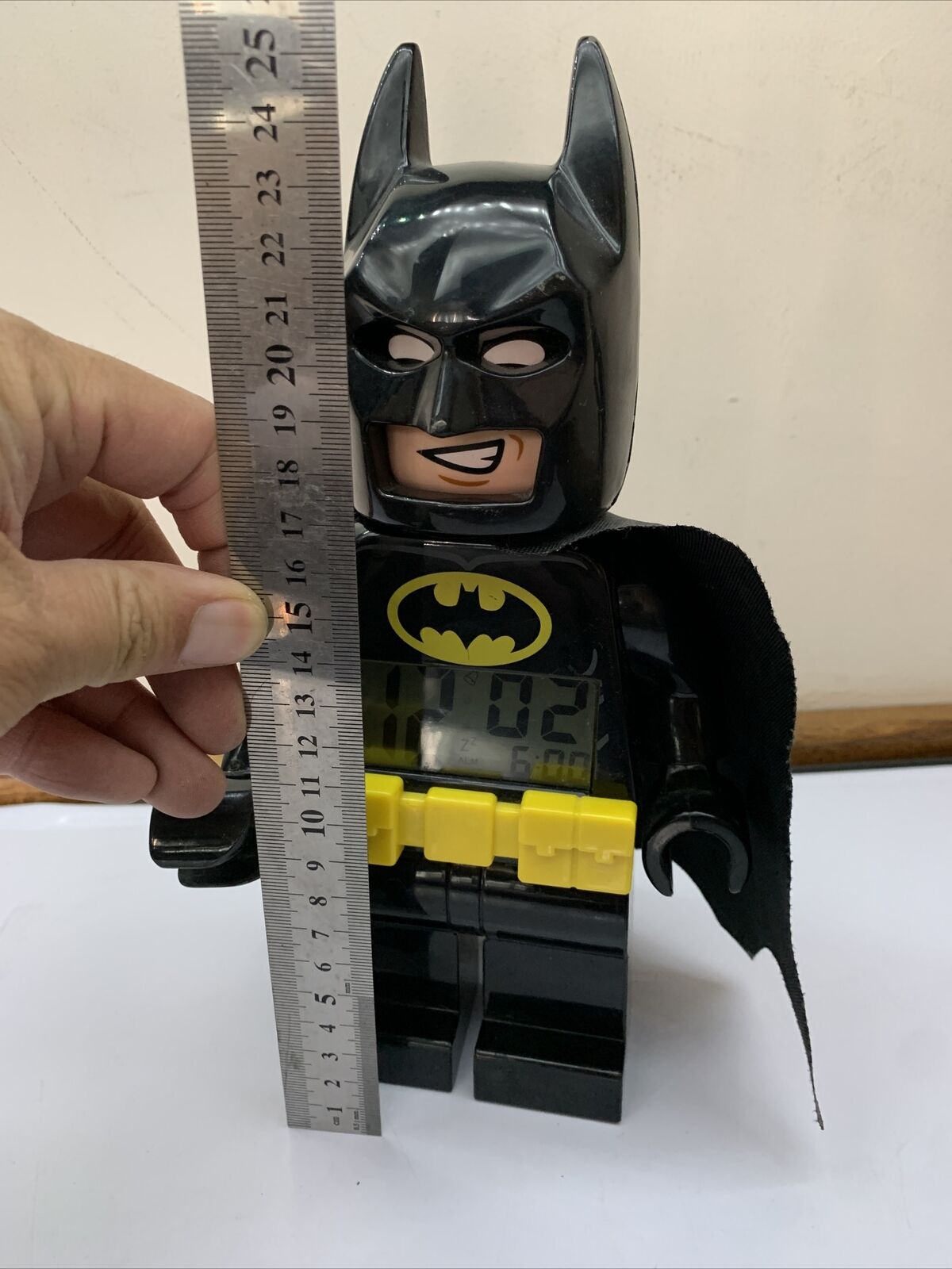 Lego Batman 10" Alarm Clock DC Comics Super Heroes Digital Display 9009327