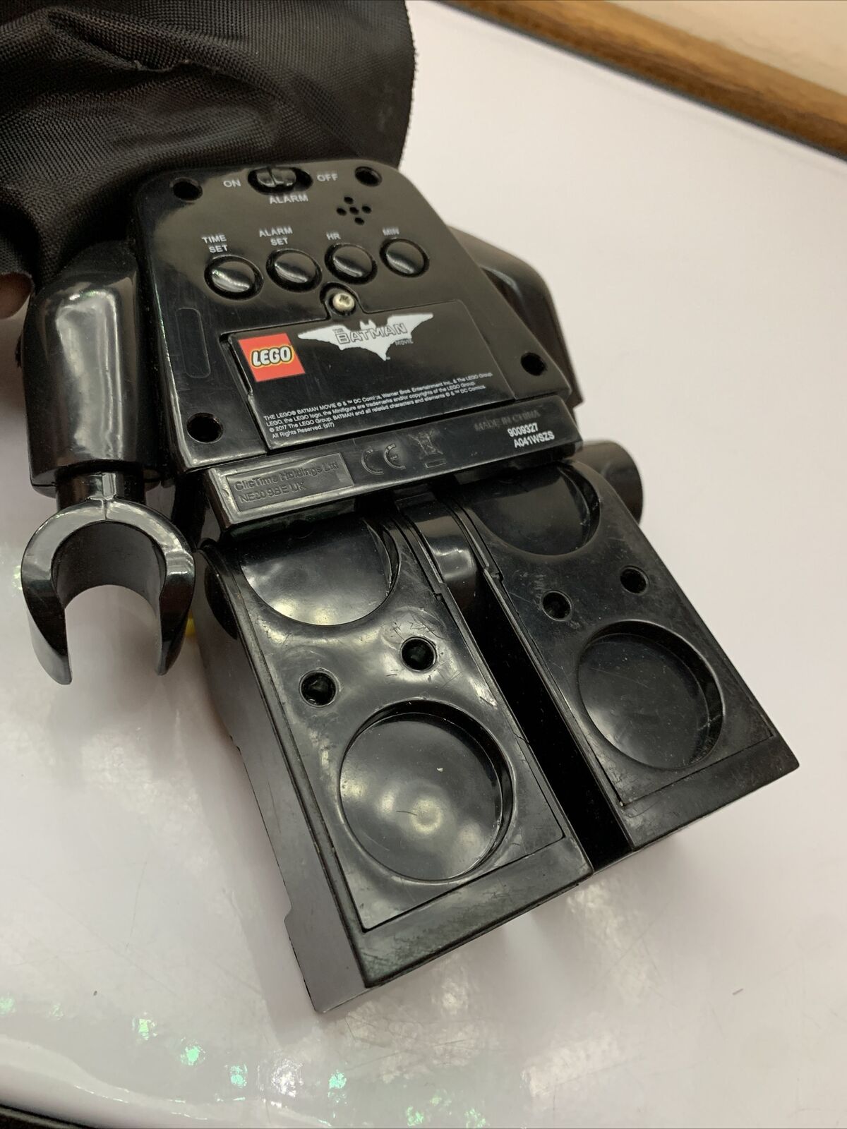 Lego Batman 10" Alarm Clock DC Comics Super Heroes Digital Display 9009327