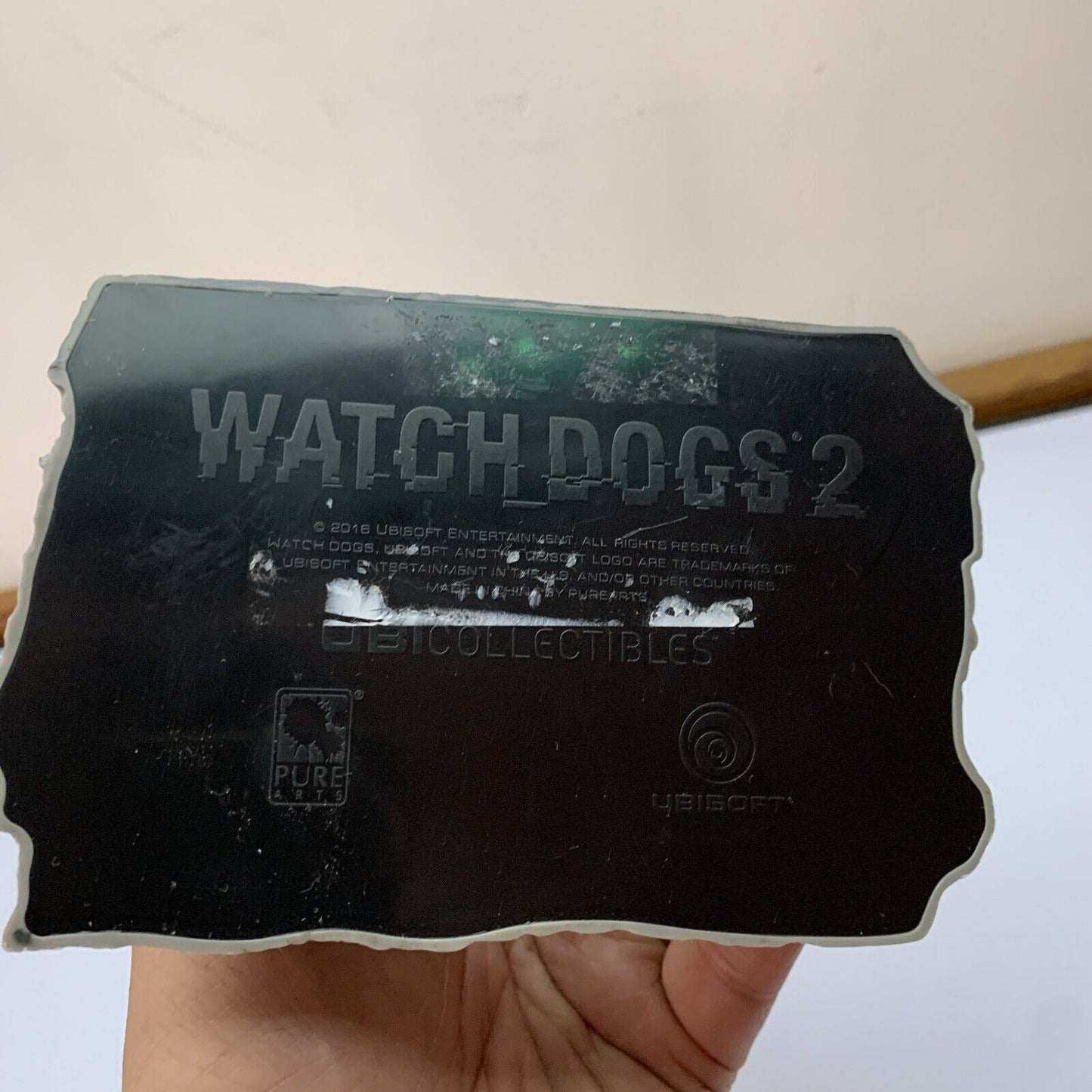 2x Watch Dogs 1 & 2 Action Figure 2013 2018 Ubicollectibles Aiden Pearce Marcus