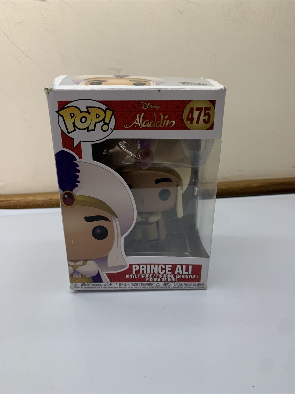 Disney Aladdin Prince Ali Pop! Vinyl #475 Action Figure