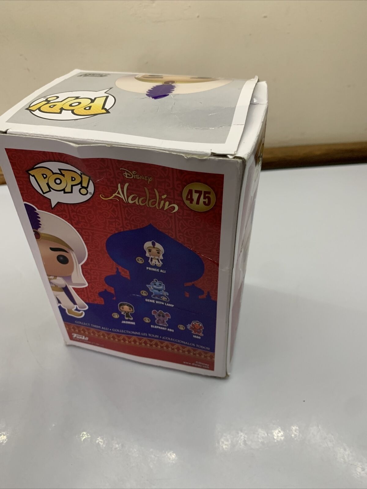 Disney Aladdin Prince Ali Pop! Vinyl #475 Action Figure