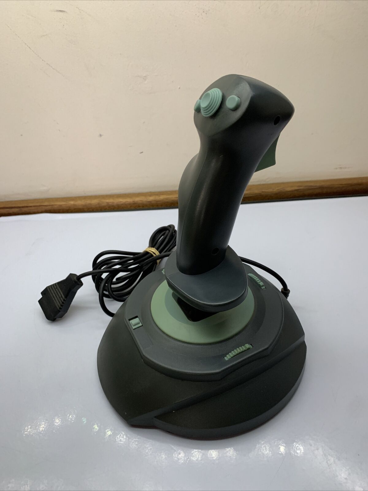 DSE Flight Combat Joystick X3497 Gameport for PC Retro Vintage