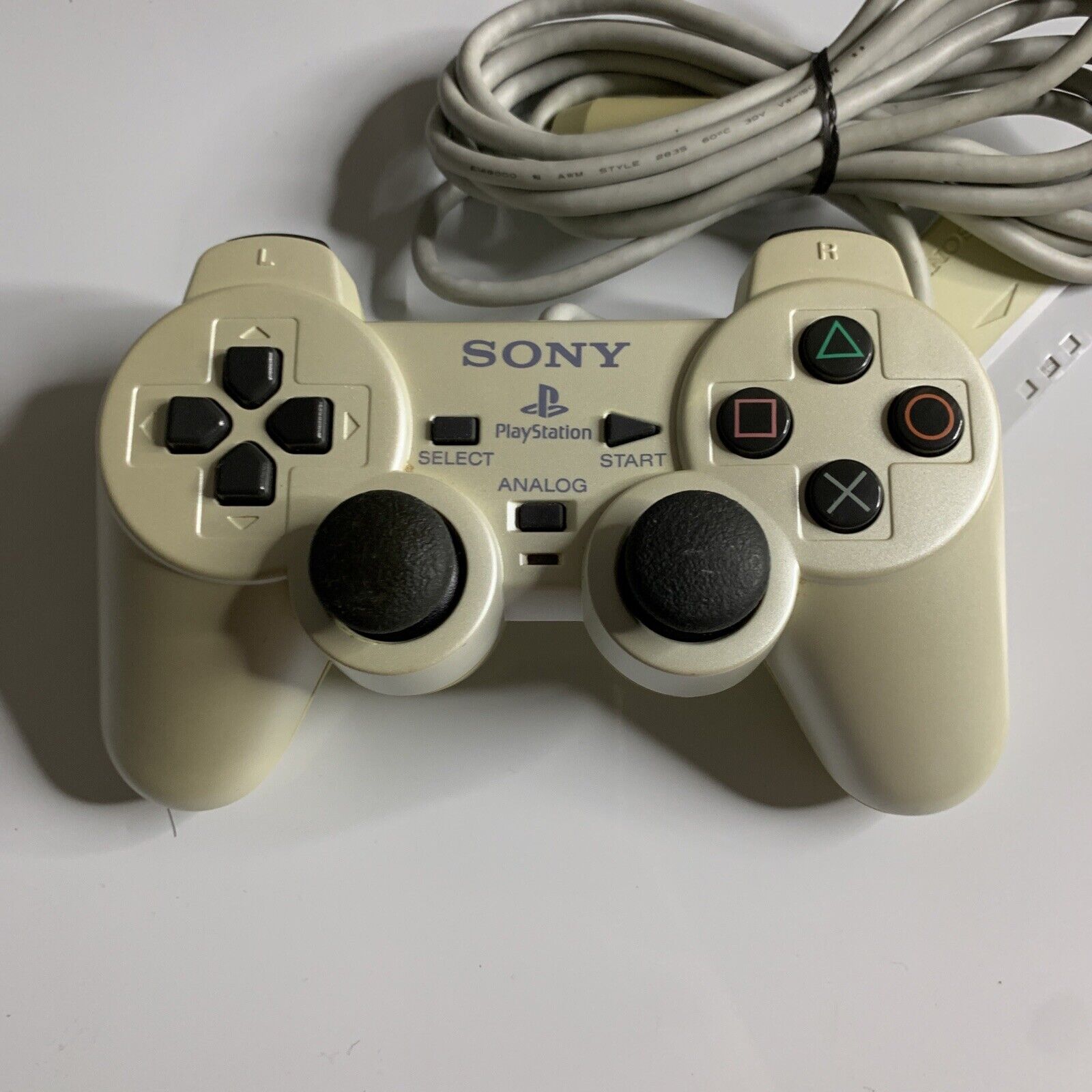 Playstation Two Controller Genuine Sony PlayStation PS2 DualShock 2 Controller Ivory – Retro Unit