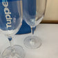 Tupperware 4x 300ml Wine Glasses Clear And Neoprene Bag 6843A-2