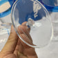 Tupperware 4x 300ml Wine Glasses Clear And Neoprene Bag 6843A-2