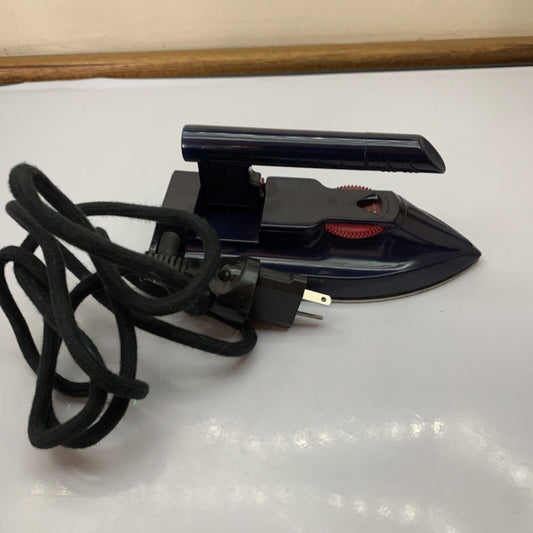 Calor Jet Line Electric Travel Iron 10 No 1110 Serie 115-240V Vintage