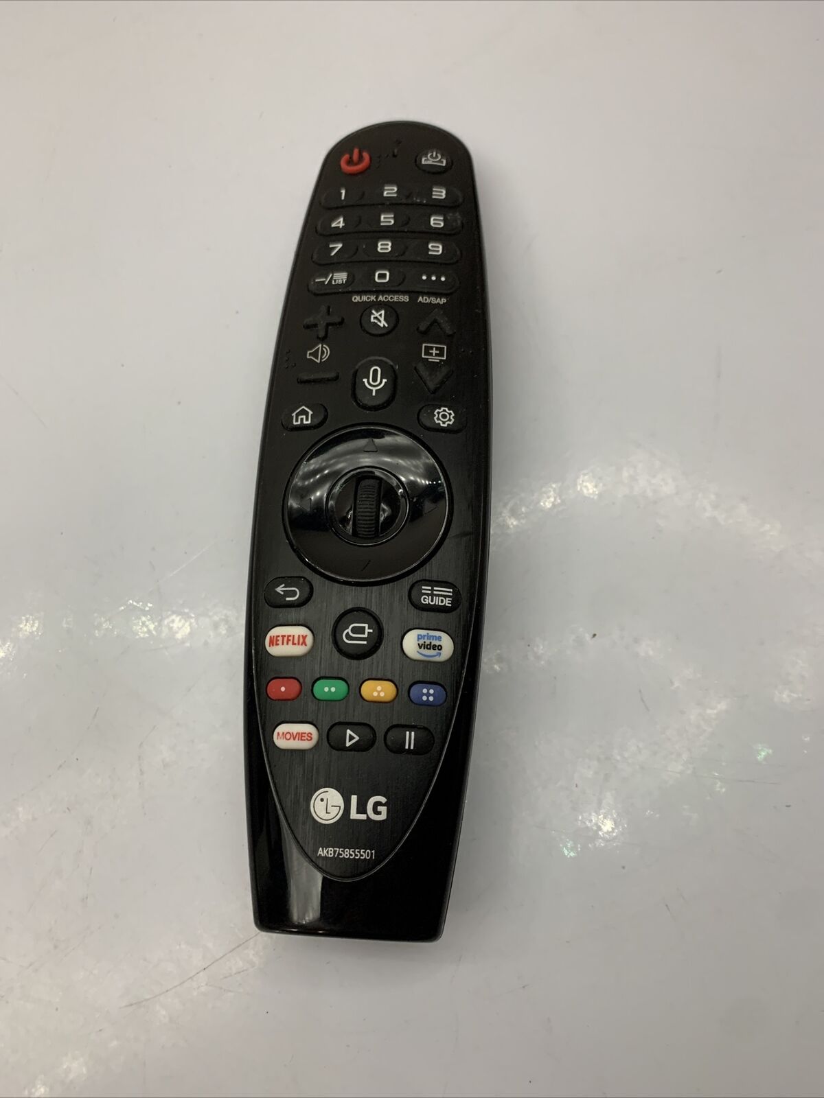 LG MR20 Magic Remote Control for TV AKB75855501 *Missing Battery Cover